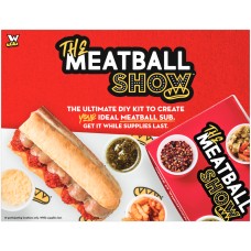 Meatball Show Counter Card